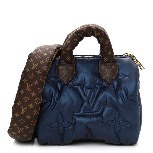 Louis Vuitton Handbags - ❌❌LOUIS VUITTON Pillow Speedy Bandouliere 25 Monogram Nylon Metallic Blue bag LV